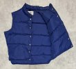 画像3: 80'S LL Bean グースダウン ダウンベスト ネイビー USA製 (VINTAGE)