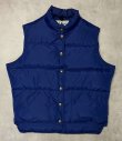 画像1: 80'S LL Bean グースダウン ダウンベスト ネイビー USA製 (VINTAGE)