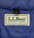 画像2: 80'S LL Bean グースダウン ダウンベスト ネイビー USA製 (VINTAGE)