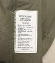 画像4: ODDMENT "BIG TACTICAL SHIRT" 解体再構築 リップストップ ハーフコート カーキ (REMAKE)