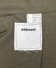 画像2: ODDMENT "BIG TACTICAL SHIRT" 解体再構築 リップストップ ハーフコート カーキ (REMAKE)