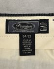 画像2: 90'S GAP "PREMIUM" ツータック ウィップコードパンツ チャコール (VINTAGE)