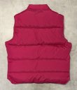 画像3: 80'S LL Bean グースダウン ダウンベスト マゼンタ USA製 (VINTAGE)