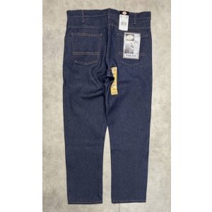 画像: USA規格 DICKIES "FIVE POCKET WORK JEAN" リジッドデニム インディゴ W36L30 (DEADSTOCK)