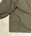 画像5: ODDMENT "BIG TACTICAL SHIRT" 解体再構築 リップストップ ハーフコート カーキ (REMAKE)