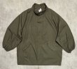画像1: ODDMENT "BIG TACTICAL SHIRT" 解体再構築 リップストップ ハーフコート カーキ (REMAKE)