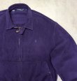 画像4: 80'S RALPH LAUREN 三角タグ チンスト付き フリース ドリズラージャケット ネイビー USA製 (VINTAGE)