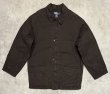 画像1: 90'S RALPH LAUREN 裏地付き デッキジャケット ダークブラウン (VINTAGE)