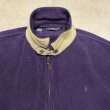 画像3: 80'S RALPH LAUREN 三角タグ チンスト付き フリース ドリズラージャケット ネイビー USA製 (VINTAGE)