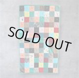 画像: ヴィンテージ コーデュロイ パッチワーク キルト ラグ 147cm x 92cm (VINTAGE)