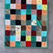 画像3: ヴィンテージ コーデュロイ パッチワーク キルト ラグ 147cm x 92cm (VINTAGE)