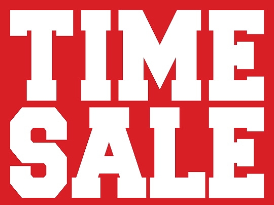 画像: TIME SALE 「T-Shirt」 スタートしました。