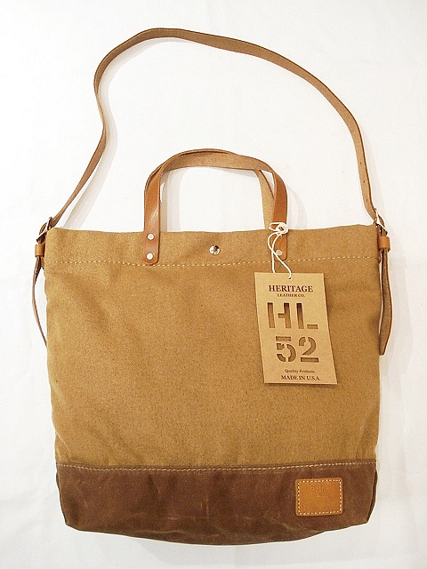 画像: Heritage Leather x Woolrich 「Bag」 入荷しました。