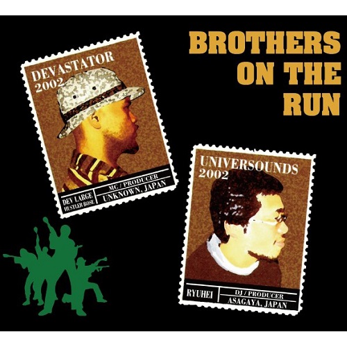 画像: DEV LARGE、RYUHEI THE MAN、DJ DENKA、KASHI DA HANDSOME / BROTHERS ON THE RUN -4CD- 「Mix CD」 入荷しました。