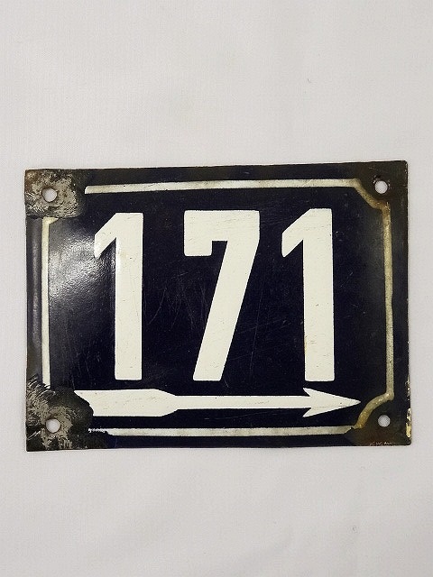 画像: Room Number Plate 「Antique Goods」 入荷しました。
