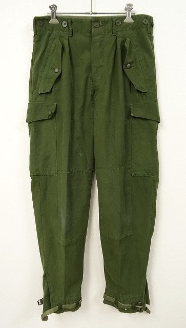 画像: スウェーデン軍M59カーゴパンツ (USED) 「Bottoms」 入荷しました。