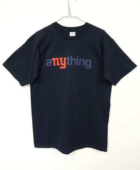 画像: aNYthing 「T-Shirt」 入荷しました。