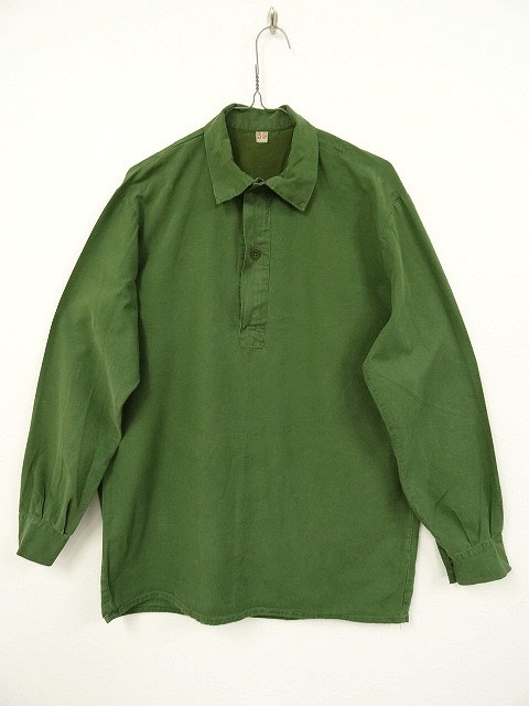 画像: スウェーデン軍M55ミリタリーシャツ 「L/S Shirt」 入荷しました。