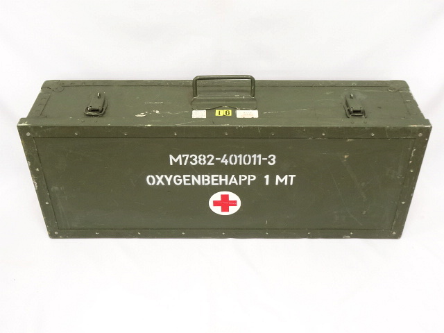 画像: スウェーデン軍ウッドボックス (USED) 「Furniture」 入荷しました。