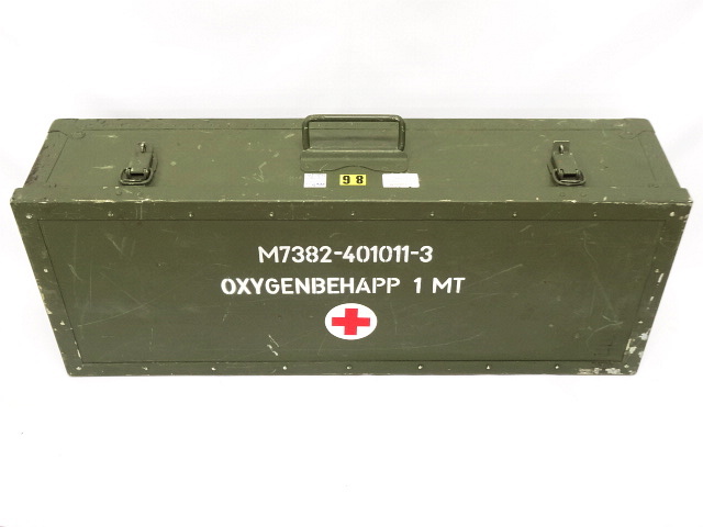 画像: スウェーデン軍ウッドボックス (USED) 「Furniture」 入荷しました。