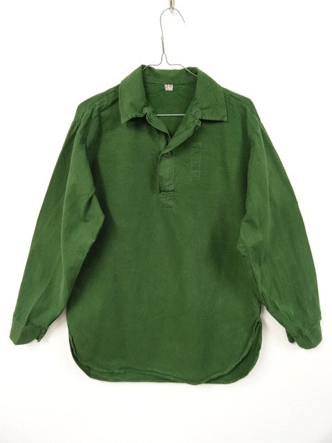 画像: スウェーデン軍 M55 ミリタリーシャツ (USED) 「L/S Shirt」 入荷しました。