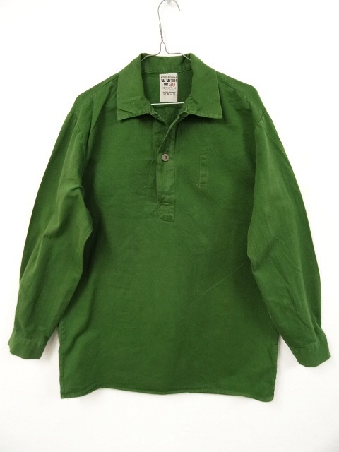 画像: スウェーデン軍 M55 ミリタリーシャツ (USED) 「L/S Shirt」 入荷しました。