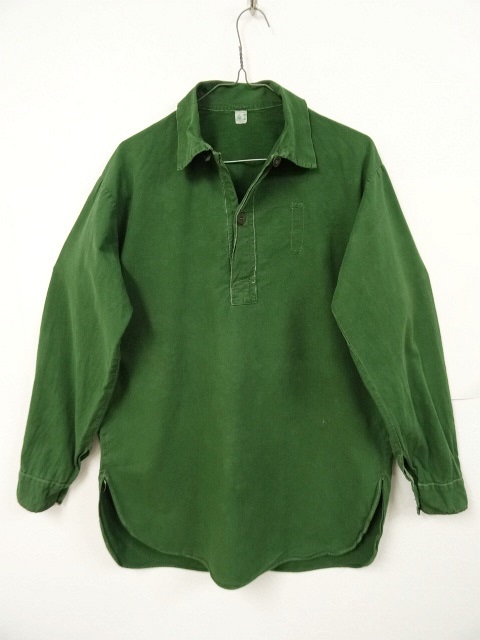 画像: スウェーデン軍 M55 ミリタリーシャツ (USED) 「L/S Shirt」 入荷しました。