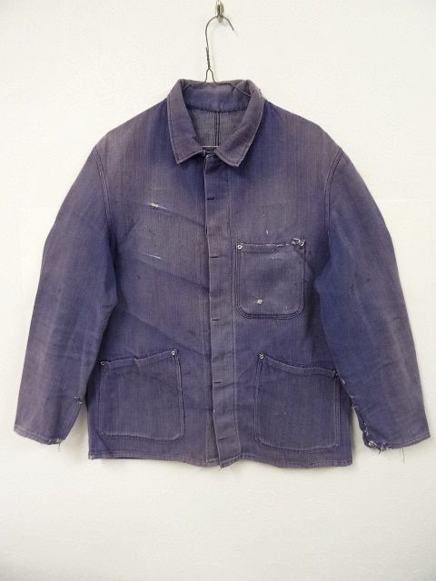 画像: フレンチ ワークジャケット (VINTAGE) 「Jacket」 入荷しました。
