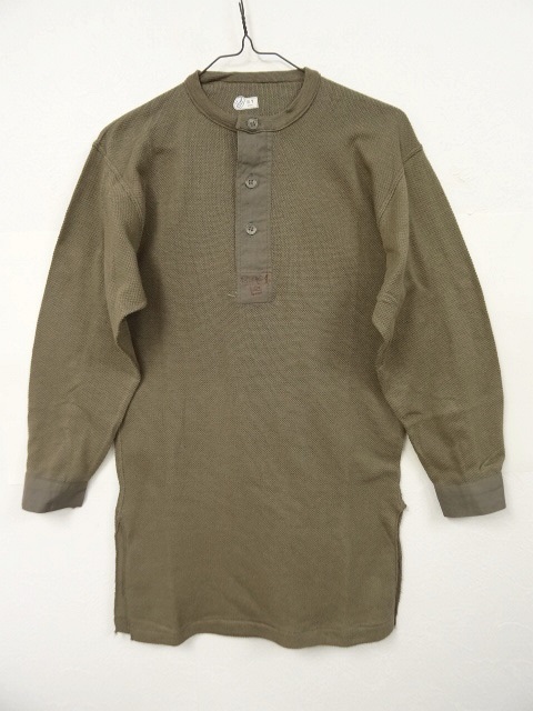 画像: スウェーデン軍 M39 ワッフルヘンリーネック (DEADSTOCK) 「T-Shirt」 入荷しました。