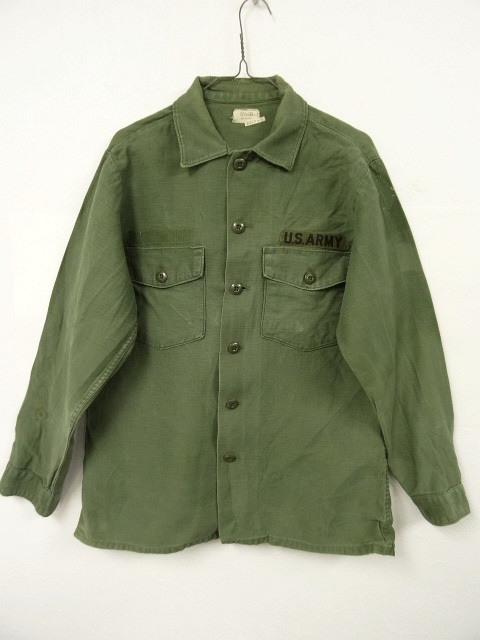 画像: アメリカ軍 US ARMY ミリタリー ユーティリティシャツ (VINTAGE) 「L/S Shirt」 入荷しました。