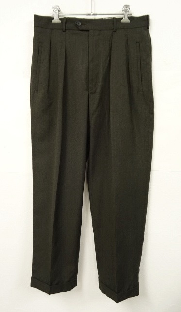 画像: 80'S ツープリーツ スラックスパンツ (VINTAGE) 「Bottoms」 入荷しました。