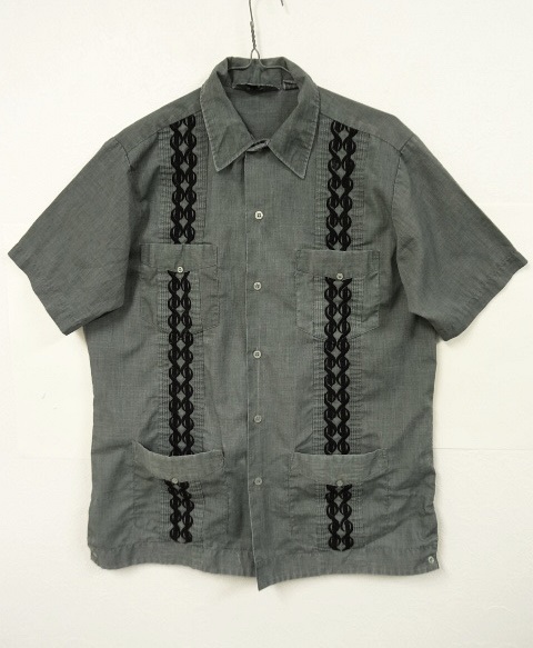 画像: キューバシャツ 後染めブラック (VINTAGE) 「S/S Shirt」 入荷しました