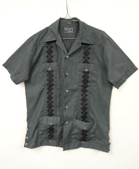 画像: キューバシャツ 後染めブラック (VINTAGE) 「S/S Shirt」 入荷しました。