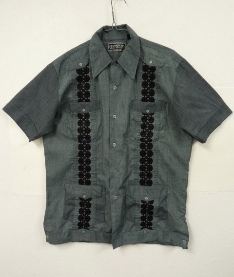 画像: キューバシャツ 後染めブラック (VINTAGE) 「S/S Shirt」 入荷しました。