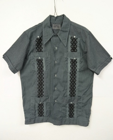 画像: キューバシャツ 後染めブラック (VINTAGE) 「S/S Shirt」 入荷しました。