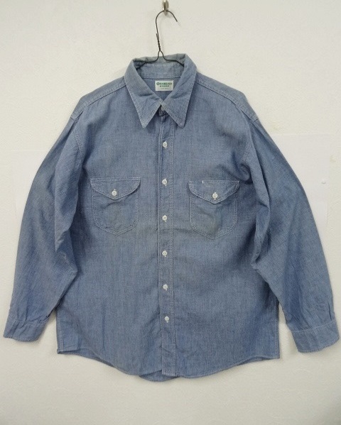 画像: 80'S USA製 OSH KOSH シャンブレーシャツ (VINTAGE) 「L/S Shirt」 入荷しました。