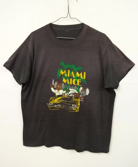 画像: USA製 プリント Tシャツ 綿ポリ (VINTAGE) 「T-Shirt」 入荷しました。