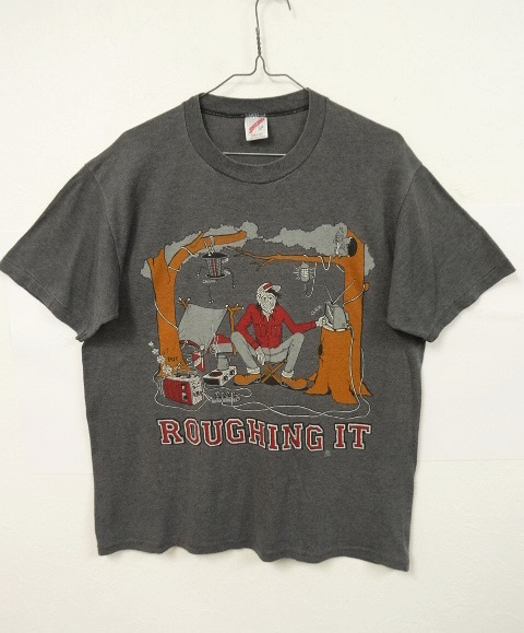 画像: USA製 プリント Tシャツ 綿ポリ (VINTAGE) 「T-Shirt」 入荷しました。