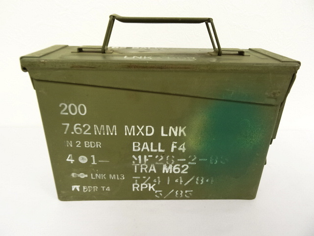 画像: アメリカ軍 実物 アンモボックス (USED) 「Furniture」 入荷しました。