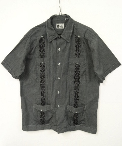 画像: キューバシャツ 後染めブラック (VINTAGE) 「S/S Shirt」 入荷しました。