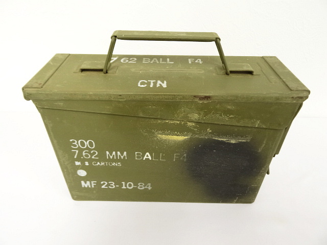 画像: アメリカ軍 実物 アンモボックス (USED) 「Furniture」 入荷しました。