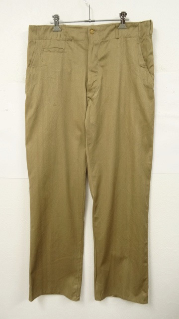 80'S ギリシャ軍 チノパンツ (VINTAGE) 「Bottoms」 入荷しました