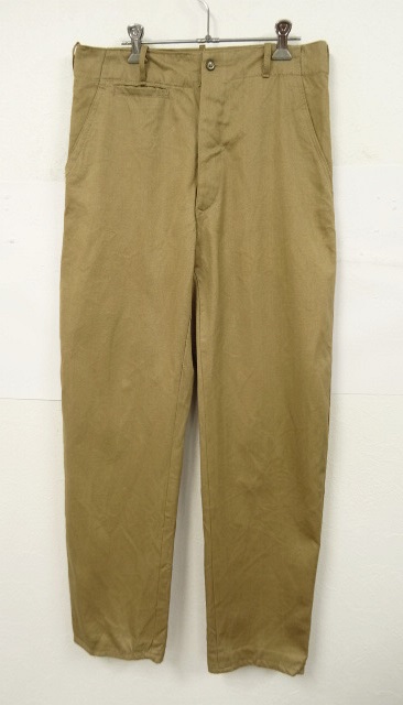 画像: 80'S ギリシャ軍 チノパンツ (VINTAGE) 「Bottoms」 入荷しました。