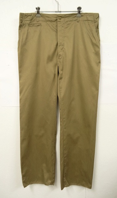 画像: 80'S ギリシャ軍 チノパンツ (VINTAGE) 「Bottoms」 入荷しました。