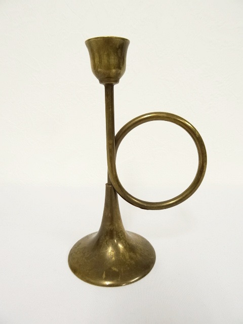 画像: ブラス キャンドルホルダー 「Antique Goods」 入荷しました。