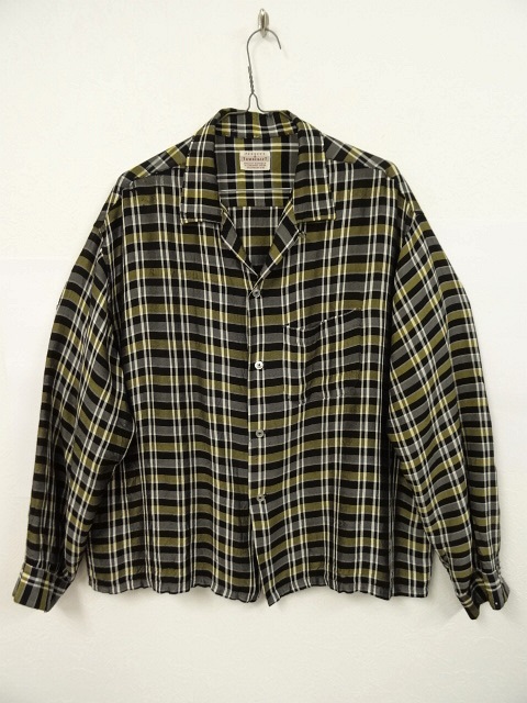 画像: 60'S TOWNCRAFT レーヨン ボックスシャツ (VINTAGE) 「L/S Shirt」 入荷しました。
