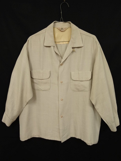 画像: 60'S BRENT レーヨン ボックスシャツ (VINTAGE) 「L/S Shirt」 入荷しました。