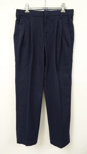 画像: RED KAP ツープリーツ パンツ NAVY (USED) 「Bottoms」 入荷しました。