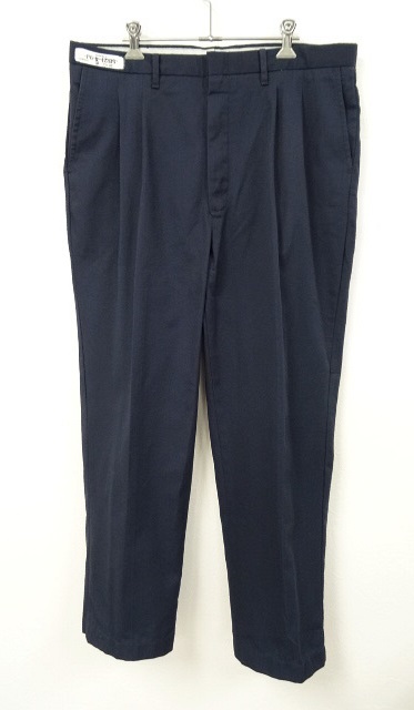 画像: RED KAP ツープリーツ パンツ NAVY (USED) 「Bottoms」 入荷しました。