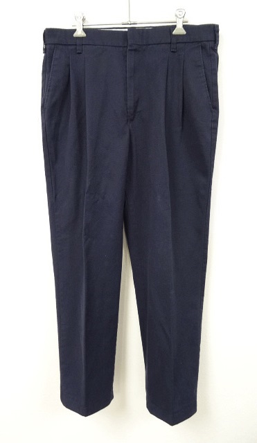 画像: RED KAP ツープリーツ パンツ NAVY (USED) 「Bottoms」 入荷しました。